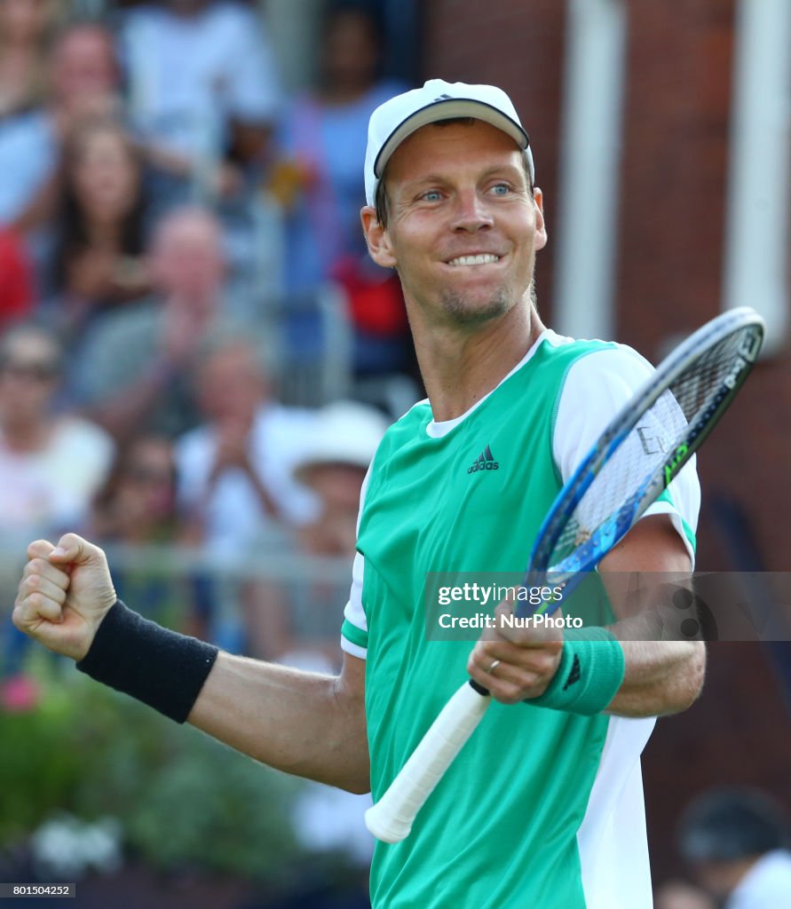 Tomas Berdych v Denis Shapovalov - ATP Aegon Championships