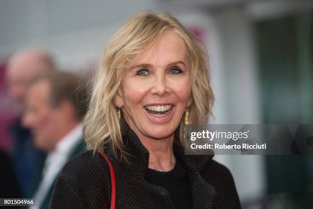 Director Trudie Styler attends a photocall for the European Premiere of 'Freak Show' during the 71st Edinburgh International Film Festival at...