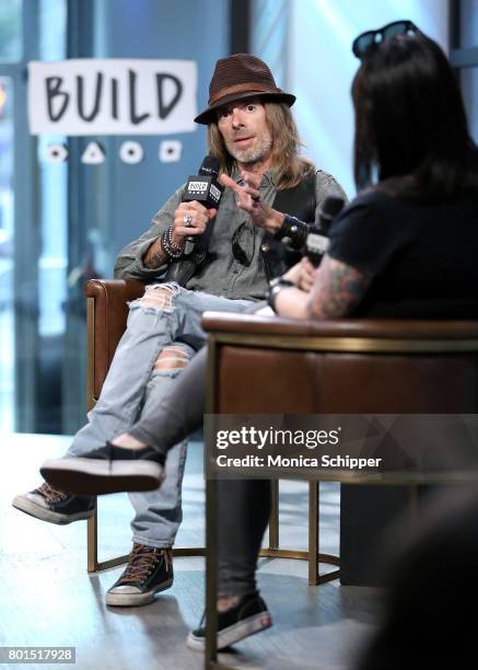 Musician Rex Brown previews his new album "Smoke On This" at Build Studio on June 26, 2017 in New York City.