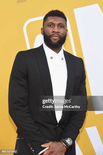 Player Festus Ezeli attends the 2017 NBA Awards live on TNT on June 26, 2017 in New York, New York. 27111_003