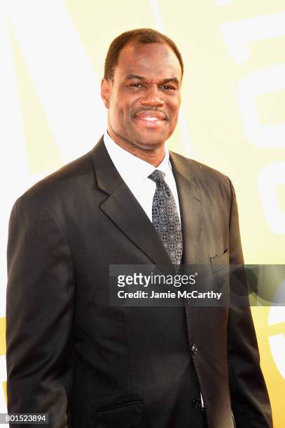 Former NBA player David Robinson attends the 2017 NBA Awards live on TNT on June 26, 2017 in New York, New York. 27111_003