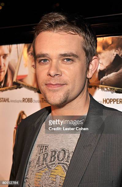 Actor Nick Stahl arrives to Overture Films Presents "Sleepwalking" Premiere at the Directors Guild of America on March 3,2008 in Los Angeles,...