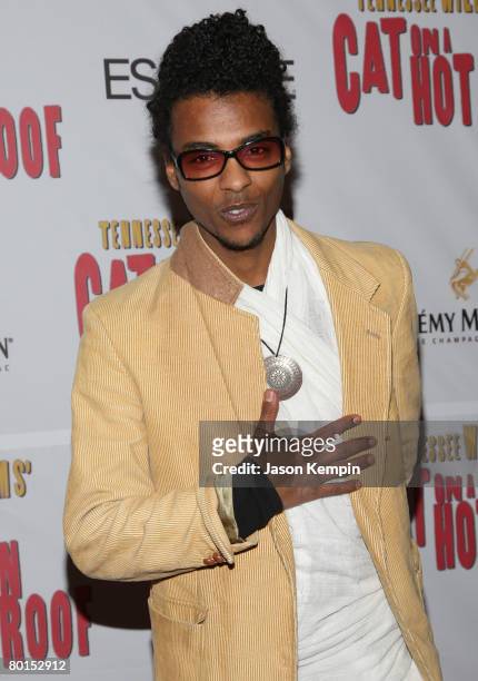 Sirak Sabahat attends the "Cat on a Hot Tin Roof" Broadway Opening Night - Arrivals and Curtain Call at the Broadhurst Theatre on March 6, 2008 in...