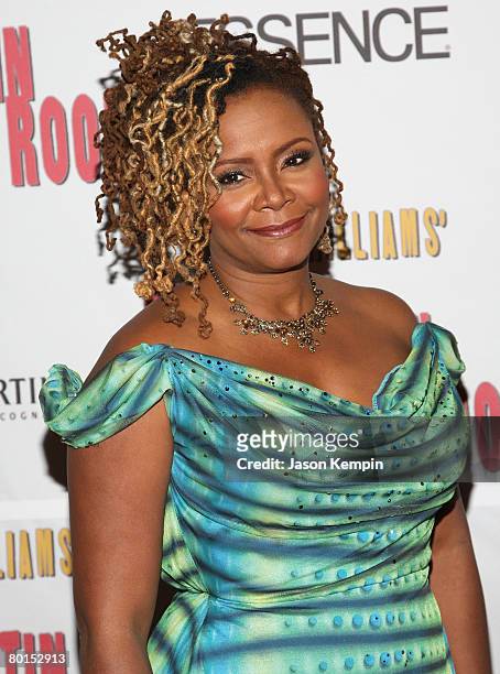 Tonya Pinkins attends the "Cat on a Hot Tin Roof" Broadway Opening Night - Arrivals and Curtain Call at the Broadhurst Theatre on March 6, 2008 in...