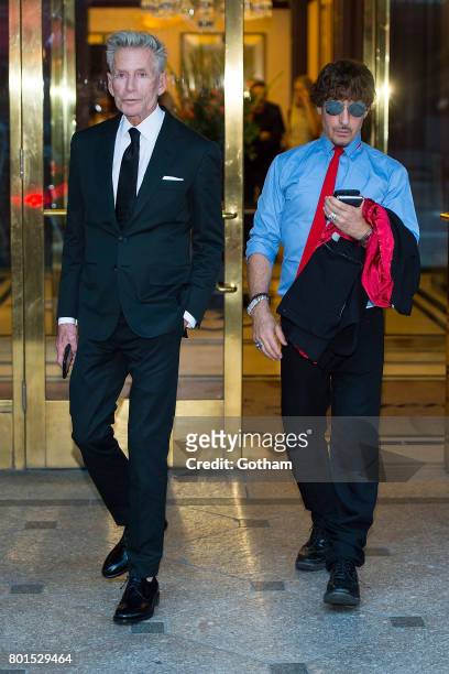 Designer Calvin Klein attends a dinner honoring Anna Wintour on June 26, 2017 in New York City.