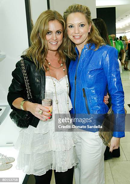 Actress Barret Swatek and Alexis Avery attend the Bebe and InStyle Host An Evening of Hollywood Glam March 6, 2008 Beverly Hills California