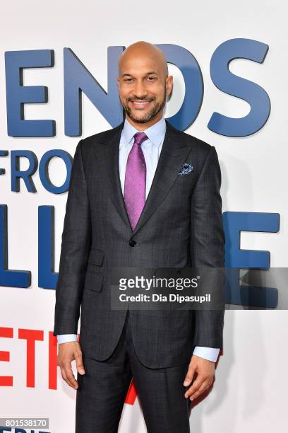 Keegan-Michael Key attends the "Friends From College" New York premiere at AMC 34th Street on June 26, 2017 in New York City.