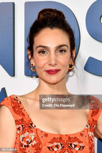 Annie Parisse attends the "Friends From College" New York premiere at AMC 34th Street on June 26, 2017 in New York City.
