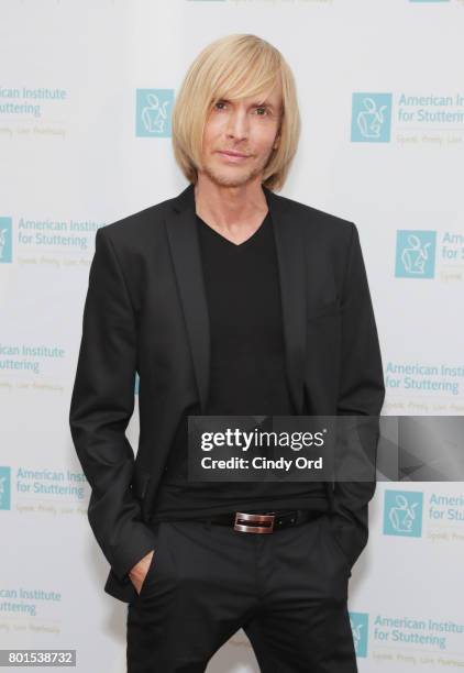 Fashion designer Marc Bouwer attends the American Institute for Stuttering 11th Annual Freeing Voices Changing Lives Benefit Gala at Guastavino's on...