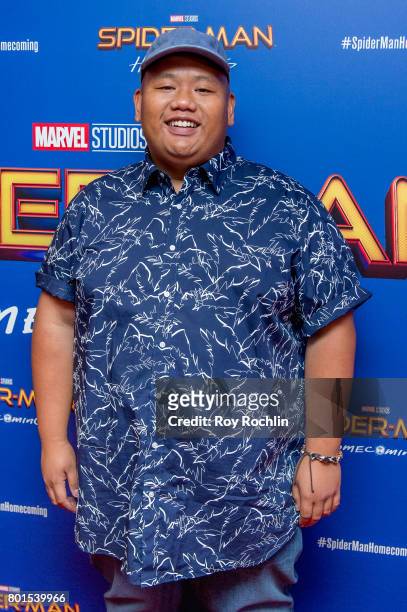 Jacob Batalon attends "Spiderman: Homecoming" New York First Responders' screening at Henry R. Luce Auditorium at Brookfield Place on June 26, 2017...