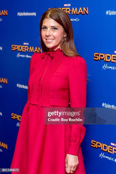 Marisa Tomei attends "Spiderman: Homecoming" New York First Responders' screening at Henry R. Luce Auditorium at Brookfield Place on June 26, 2017 in...