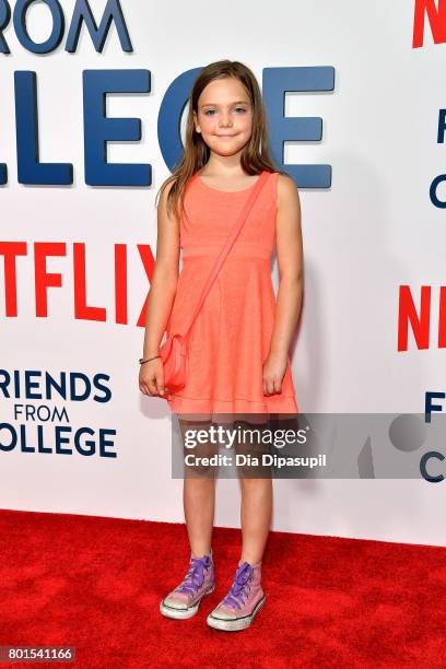 Jete Laurence attends the "Friends From College" New York premiere at AMC 34th Street on June 26, 2017 in New York City.