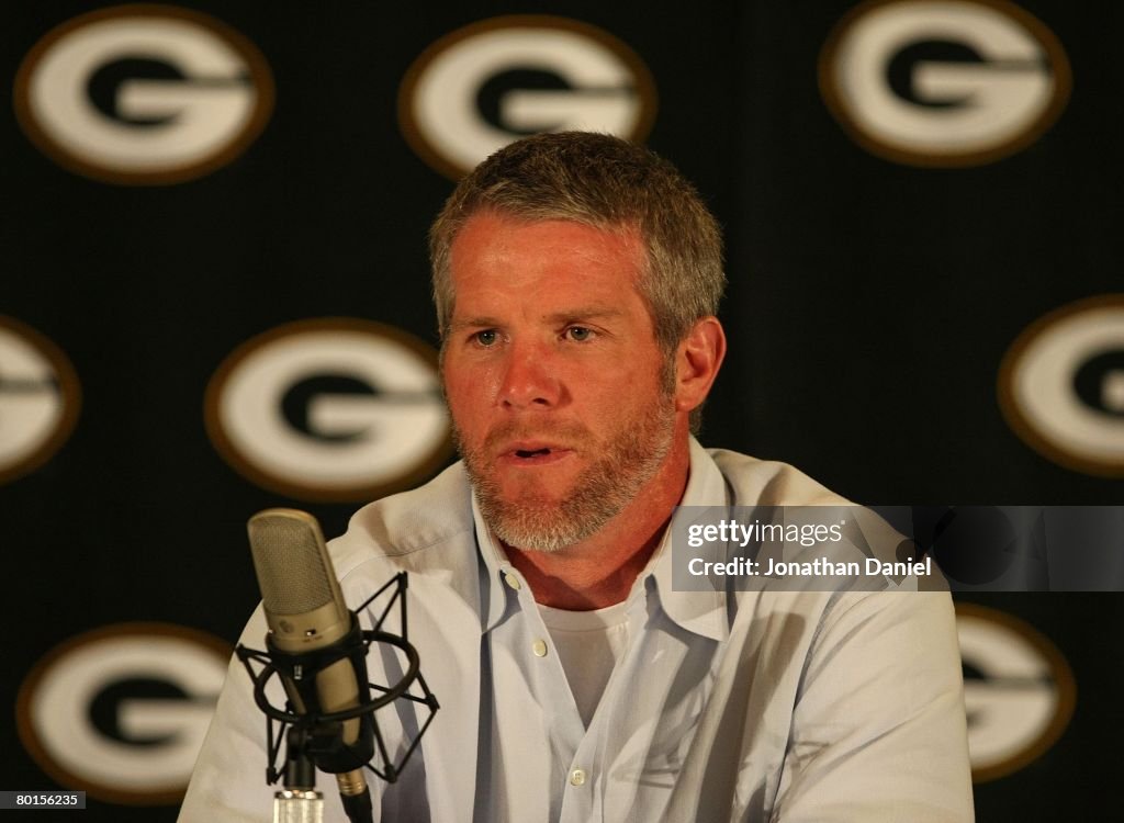 Brett Favre Press Conference