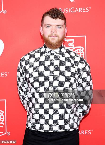 Jack Garratt attends 13th Annual Musicares MAP Fund Benefit Concert Honoring Adam Clayton at PlayStation Theater on June 26, 2017 in New York City.