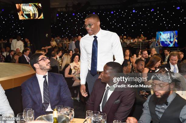 Community Assist Award Winner, NBA player Kemba Walker attends the 2017 NBA Awards Live on TNT on June 26, 2017 in New York, New York. 27111_002