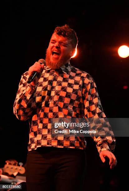 Jack Garratt performs on stage at the 13th Annual MusiCares MAP Fund Benefit Concert at the PlayStation Theater on June 26, 2017 in New York City....