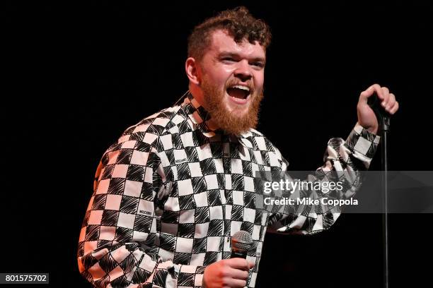 Jack Garratt performs on stage at the 13th Annual MusiCares MAP Fund Benefit Concert at the PlayStation Theater on June 26, 2017 in New York City....