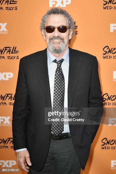 Thomas Schlamme attends the Premiere Of FX's "Snowfall" - Arrivals at The Theatre at Ace Hotel on June 26, 2017 in Los Angeles, California.