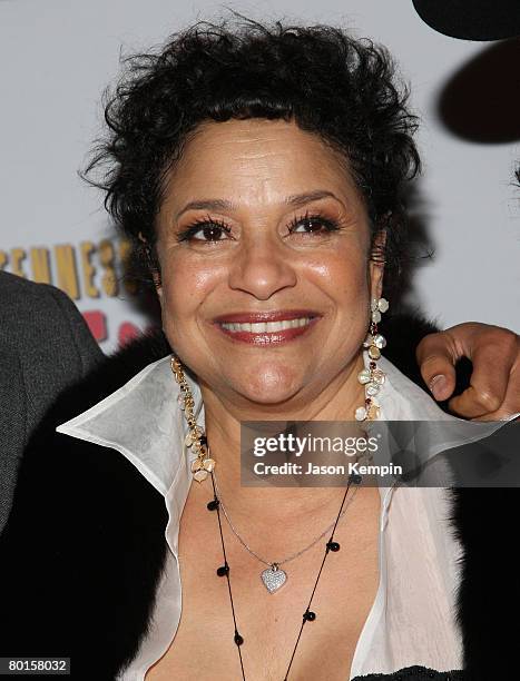 Debbie Allen attends the "Cat on a Hot Tin Roof" Broadway Opening Night - Arrivals and Curtain Call at the Broadhurst Theatre on March 6, 2008 in New...