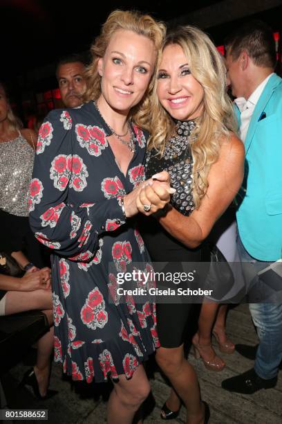 Christina Surer and Carmen Geiss during the Movie meets Media Party during the Munich Film Festival on June 26, 2017 in Munich, Germany.