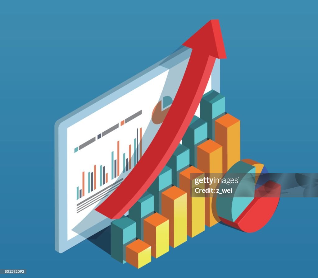Business data diagram
