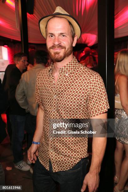 Marc Benjamin Puch during the Movie meets Media Party during the Munich Film Festival on June 26, 2017 in Munich, Germany.