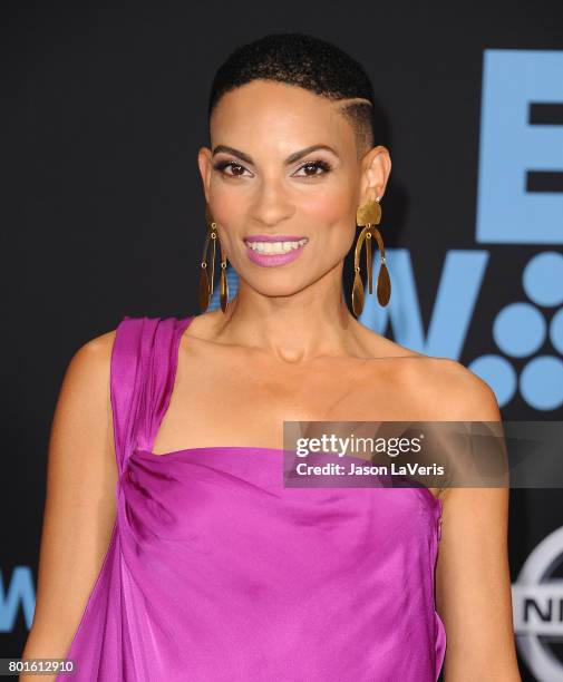 Singer Goapele attends the 2017 BET Awards at Microsoft Theater on June 25, 2017 in Los Angeles, California.