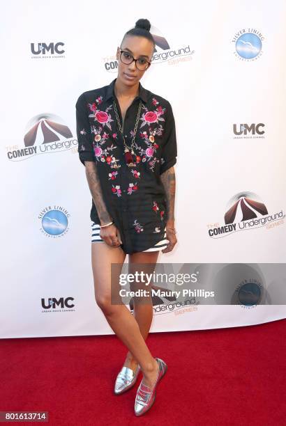 AzMarie Livingston attends The Comedy Underground Series at The Alex Theatre on June 26, 2017 in Glendale, California.