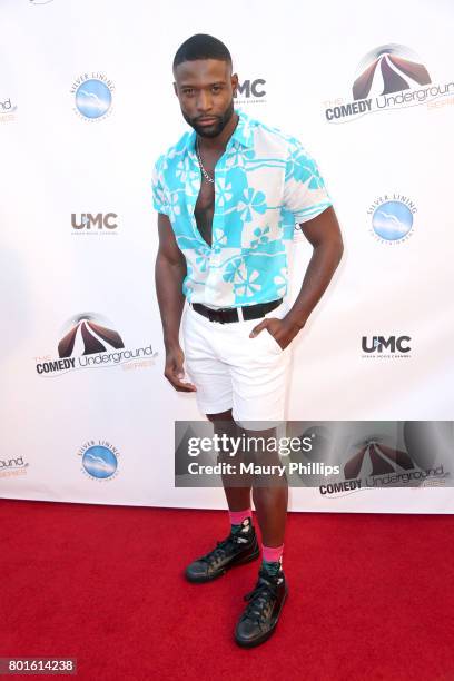 Pilot Jones attends The Comedy Underground Series at The Alex Theatre on June 26, 2017 in Glendale, California.