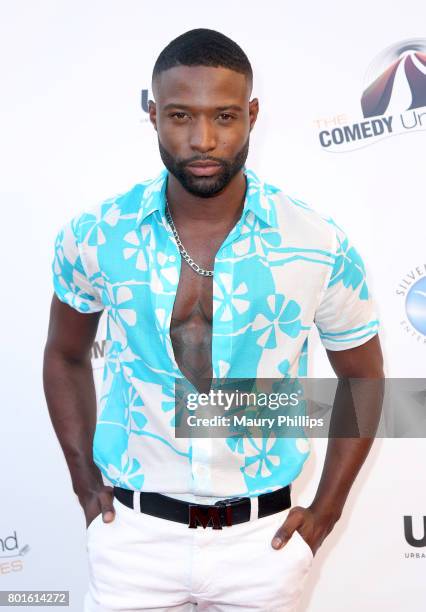 Pilot Jones attends The Comedy Underground Series at The Alex Theatre on June 26, 2017 in Glendale, California.