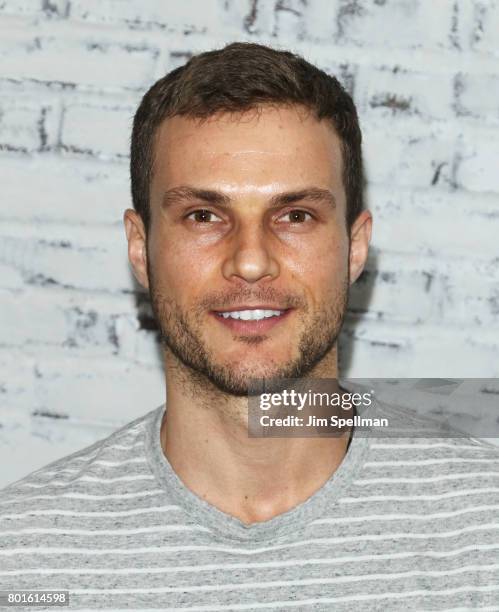 Actor Ryan Cooper attends the screening after party for "Baby Driver" hosted by TriStar Pictures with The Cinema Society and Avion at The Crown on...