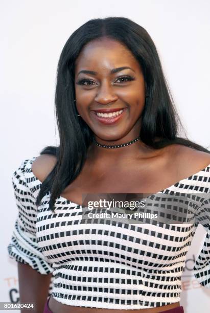 Vivian Nweze attends The Comedy Underground Series at The Alex Theatre on June 26, 2017 in Glendale, California.