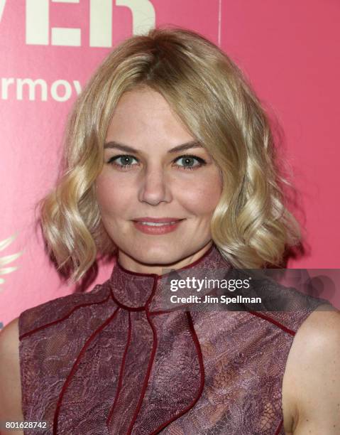 Actress Jennifer Morrison attends the screening of "Baby Driver" hosted by TriStar Pictures with The Cinema Society and Avion at The Metrograph on...