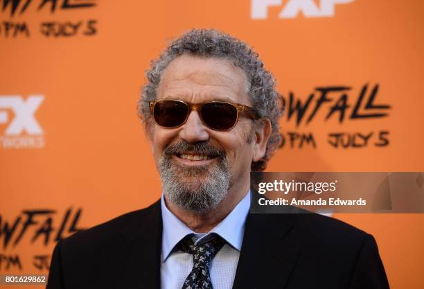 Executive producer Thomas Schlamme arrives at the premiere of FX's "Snowfall" at The Theatre at Ace Hotel on June 26, 2017 in Los Angeles, California.