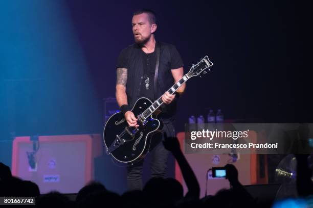 Billy Duffy of The Cult performs at Alcatraz on June 26, 2017 in Milan, Italy.