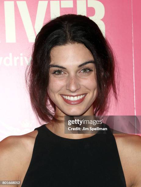 Mariah Strongin attends the screening of "Baby Driver" hosted by TriStar Pictures with The Cinema Society and Avion at The Metrograph on June 26,...