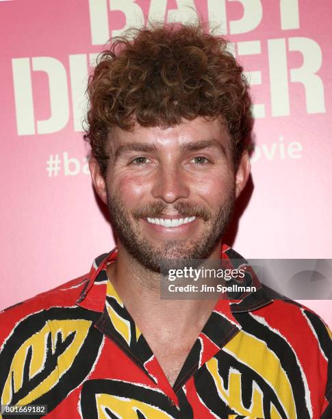 Designer Tim Weiland attends the screening of "Baby Driver" hosted by TriStar Pictures with The Cinema Society and Avion at The Metrograph on June...