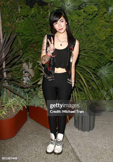 Miyanda Ibanez attends the official Raze launch party held at Smogshoppe on June 26, 2017 in Los Angeles, California.