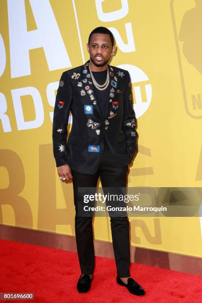 Rapper Fabolous attends the 2017 NBA Awards at Basketball City - Pier 36 - South Street on June 26, 2017 in New York City.