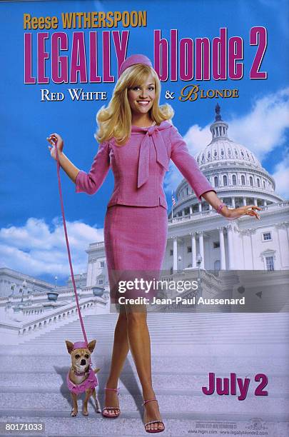 "Legally blonde 2.." poster