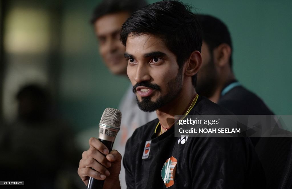 BADMINTON-INDIA-SRIKANTH