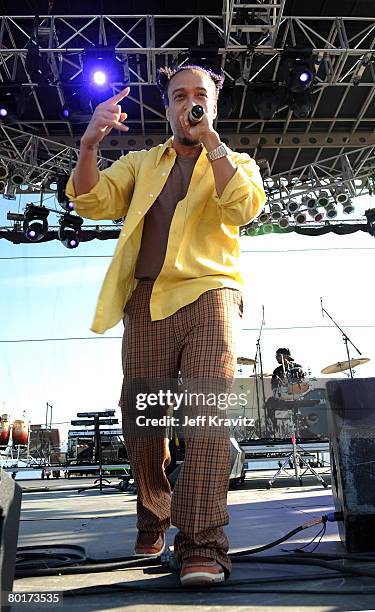 Arrested Development performs onstage during day 3 of the 6th Annual Langerado Music Festival at Big Cypress Seminole Reservation on March 8, 2008 in...