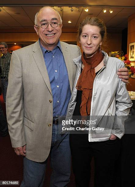 Sound mixer Randy Thom and wife Collette Thom-Dahnne attend the Academy of Motion Picture Arts and Sciences' celebration of the art of motion picture...