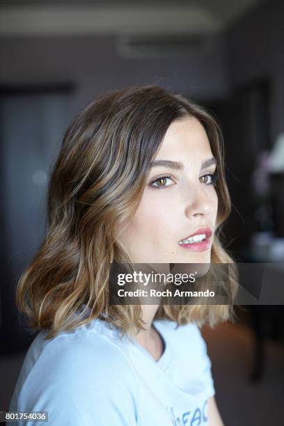 Actress Alma Jodorowsky is photographed for Self Assignment on June 15, 2017 in Cabourg, France.