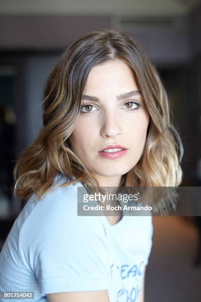 Actress Alma Jodorowsky is photographed for Self Assignment on June 15, 2017 in Cabourg, France.