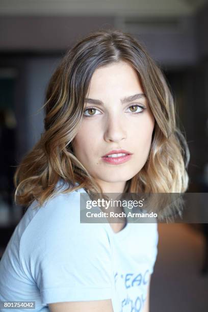 Actress Alma Jodorowsky is photographed for Self Assignment on June 15, 2017 in Cabourg, France.