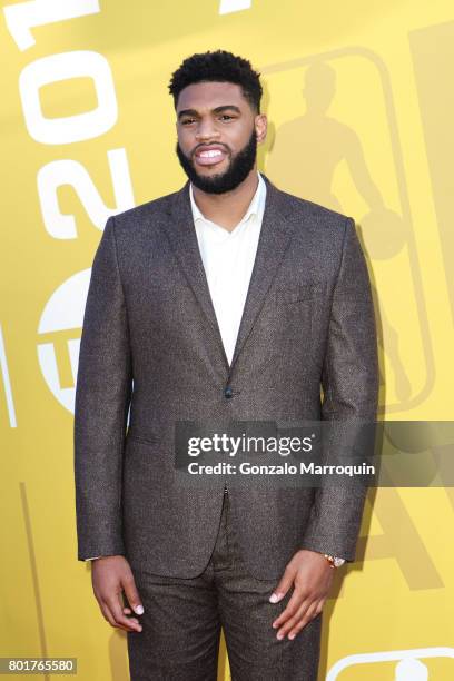 Player Alan Williams attends the 2017 NBA Awards at Basketball City - Pier 36 - South Street on June 26, 2017 in New York City.