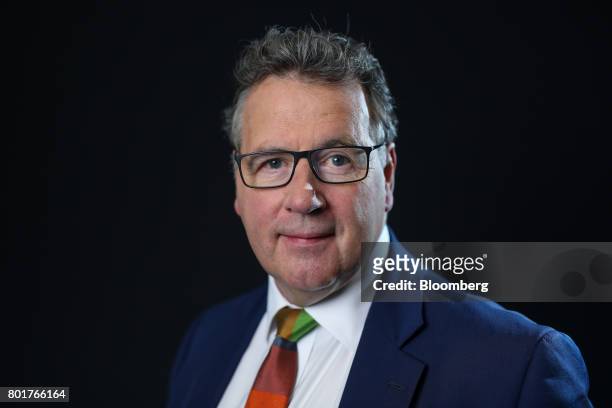 Tom Crotty, director at Ineos AG, poses for a photograph following a Bloomberg Television interview in London, U.K., on Tuesday, June 27, 2017. Ineos...