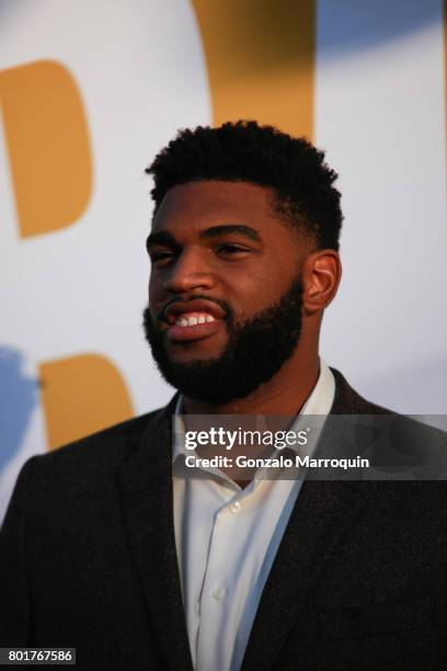 Player Alan Williams attends the 2017 NBA Awards at Basketball City - Pier 36 - South Street on June 26, 2017 in New York City.