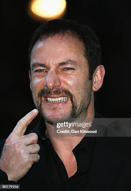 Jason Isaccs arrives at the Sony Ericsson Empire Film Awards at the Grosvenor House Hotel on March 9, 2008 in London England.